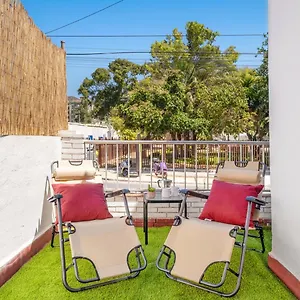 Apartamento En La Playa Con Terraza, Málaga